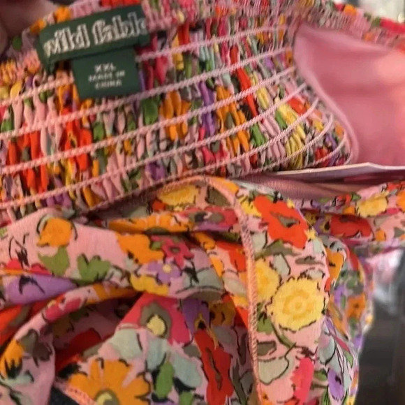 Wild Fable Women’s Floral Mini Ruffle Skirt - Picture 6 of 7